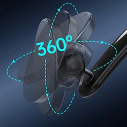 Держатель CHOETECH AT0005 для смартфонов, магнитный, черный
