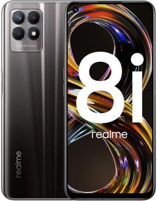 Смартфон REALME 8i 4/128Gb,  черный