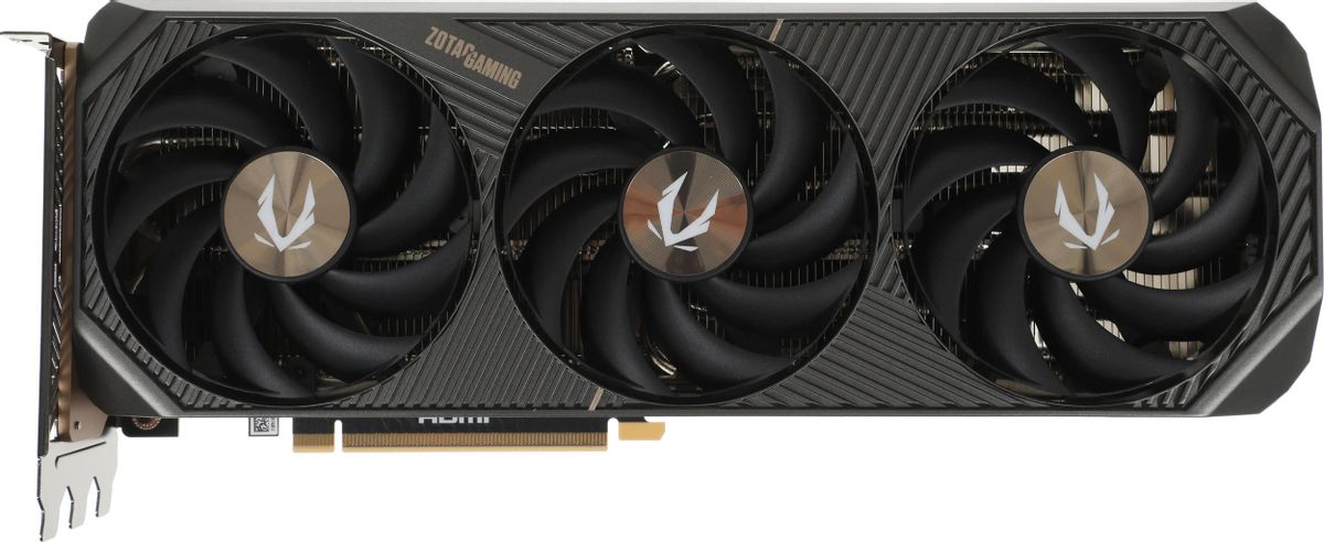 Видеокарта ZOTAC GeForce RTX 5080 SOLID CORE, 16 GB GDDR7, 256 bit, 3xDisplayPort, HDMI, GPU 2617 MHz