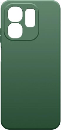 Чехол (клип-кейс) BORASCO Microfiber Case, для Infinix Hot 50i, зеленый опал [73821]