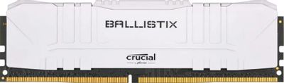 Оперативная память Crucial Ballistix BL8G32C16U4W DDR4 -  1x 8ГБ 3200МГц, DIMM,  OEM