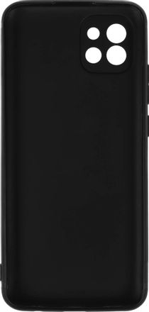 Чехол (клип-кейс) BORASCO ArtWorks, для Samsung Galaxy A03, противоударный, черный/рисунок [50945]