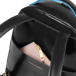 Рюкзак Piquadro Blue Square CA6677B2/N черный натуральная кожа