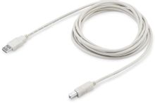 Изображение товара Кабель USB2.0 Buro USB A(m) - USB B(m), 3 метра, серый