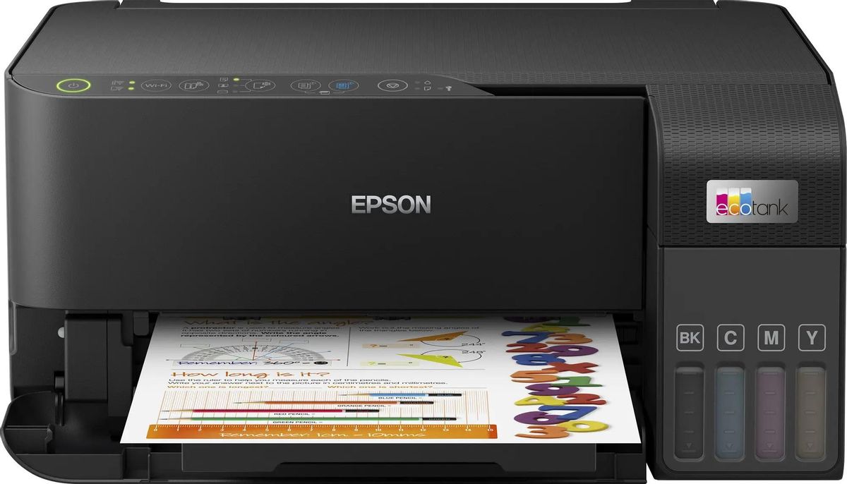 МФУ струйный Epson EcoTank L3550 цветная печать, A4, с СНПЧ, цвет черный  [c11ck59405] – купить в Ситилинк | 2000055