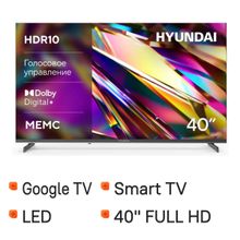 Изображение товара 40 дюймовый Smart TV Hyundai H-LED40BS5011 с Google TV 4K Full HD
