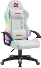 Кресло игровое Defender Factor X RGB, белый