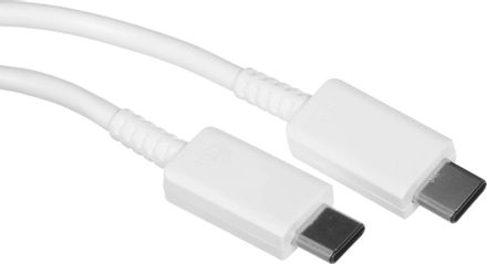 Кабель Samsung EP-DN975BWRGRU, USB Type-C (m) - USB Type-C (m), 1м, 5A, белый