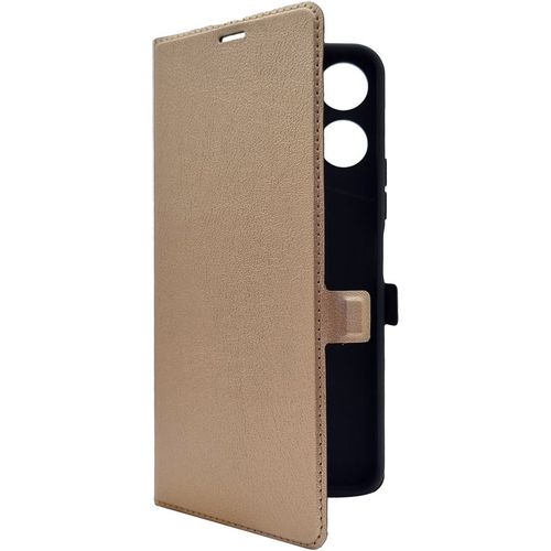 Чехол (флип-кейс) BORASCO Book Case, для Tecno Pova Neo 3, золотистый [72364]