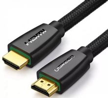 Изображение товара Кабель HDMI UGREEN HD118 15м позолота ферритовый фильтр черный