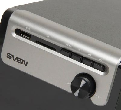 Колонки Sven MS-110, 2.1, черный [sv-014056] – купить в Ситилинк | 382754