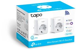 Умная розетка TP-LINK Tapo P100(2-pack), EU, Wi-Fi, белый