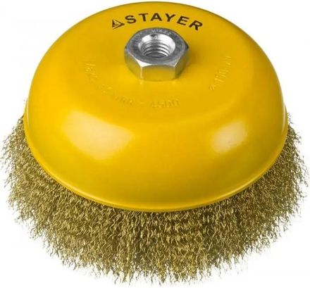 Щетка дисковая Stayer 35125-150, 150мм, 14мм, по металлу