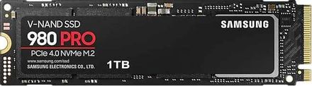 1ТБ SSD накопитель Samsung 980 PRO MZ-V8P1T0BW M.2 2280, PCIe 4.0 x4, NVMe,  M.2