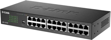 Коммутатор D-Link DGS-1024D, неуправляемый, 24 RJ-45, 10/100/1000 Мбит/с [dgs-1024d/j1a]