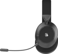 Гарнитура игровая A4TECH Bloody GR220, беспроводные/Bluetooth/USB, черный