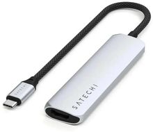Изображение товара Адаптер USB Type-C HDMI SATECHI ST-P4SS длина 0.168м серебристый