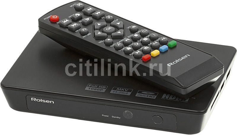 Медиаплеер Rolsen FHD-M100 – купить в Ситилинк | 679157