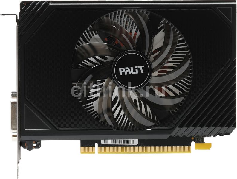 Видеокарта Palit NVIDIA  GeForce RTX 3050 RTX3050 STORMX 8ГБ StormX, GDDR6, Ret [ne63050018p1-1070f]