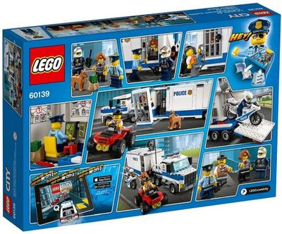 Характеристики Конструктор Lego City Мобильный командный центр, 60139  (1425527) смотреть в СИТИЛИНК