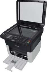 МФУ лазерное Kyocera FS-1125MFP черно-белая печать, A4, белый