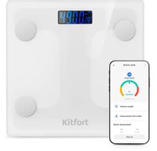 Изображение товара Напольные электронные весы KitFort КТ-845 с анализом тела и Bluetooth