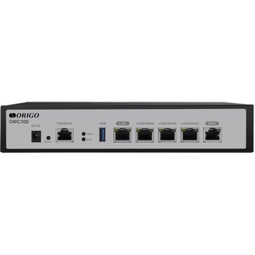 Контроллер ORIGO OWC100/A1A, 1 LAN, 3 WAN/LAN, черный