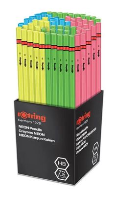 Карандаш Rotring Neon 2090066 2090066,  шестигранный,  коробка картонная,  1шт