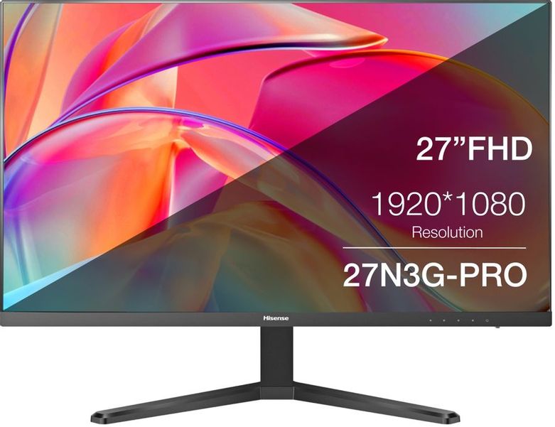 27" Монитор Hisense 27N3G-PRO,  1920x1080,  IPS,  100Гц,  1хHDMI,  черный