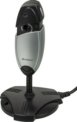 Web-камера A4TECH PK-635K,  черный/серебристый [pk-635k (silver+black)]