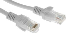 Патч-корд PREMIER 5-970 литой (molded), UTP, кат.5E, 25м, белый