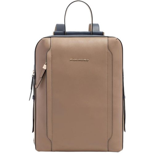 Рюкзак Piquadro Circle CA4576W92/TOBLU бежевый натуральная кожа