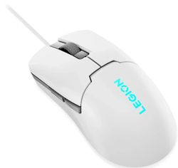 Мышь проводная Lenovo Legion M300s RGB Gaming, USB, белый