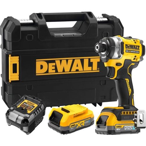 Шуруповерт DeWALT DCF860E2T-QW, 1.7Ач, с двумя аккумуляторами