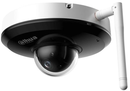 Камера видеонаблюдения IP Dahua PTZ DH-SD1A404DB-GNY-W, 2688х1520 pix, 2.8-12 мм, белый