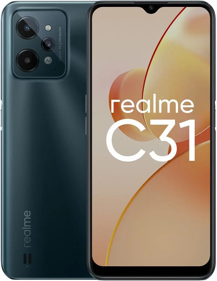 Отзывы на Смартфон REALME C31 4/64Gb, зеленый в интернет-магазине СИТИЛИНК  (1783100)