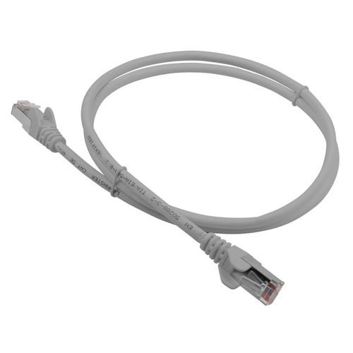 Патч-корд LanMaster вилка RJ-45, вилка RJ-45, кат.5E, LSZH, 1м, серый [lan-pc45/s5e-1.0-gy]