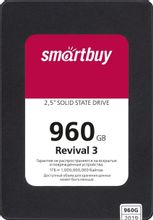SSD накопитель SMARTBUY Revival 3 960ГБ, 2.5", SATA III, SATA, rtl ...