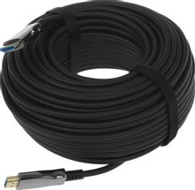 Изображение товара Кабель соединительный аудио-видео PREMIER 5-806 30.0, HDMI (m) - HDMI (m), ver 2.1, 30м, GOLD, черный Изображение товара Кабель соединительный аудио-видео PREMIER 5-806 30.0, HDMI (m) - HDMI (m), ver 2.1, 30м, GOLD, черный
