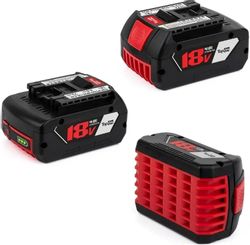 Батарея аккумуляторная для Bosch TopON TOP-PTGD-BOS-18-4.0L, 18В, 4Ач, Li-Ion