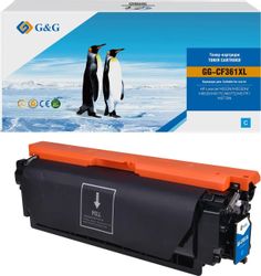 Картридж G&G GG-CF361XL, голубой
