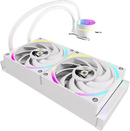 Система водяного охлаждения Formula Oasis L240,  4-pin,  ARGB,  120мм,  белый,  retail [oasis l240 argb wh]