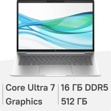 Изображение товара HP ProBook 440 G11 14 IPS Intel Core Ultra 7 155U 16GB 512GB SSD Windows 11