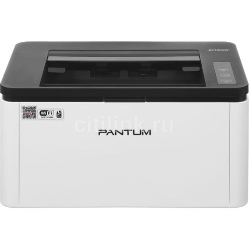 Принтер лазерный Pantum BP1800W черно-белая печать, A4, белый