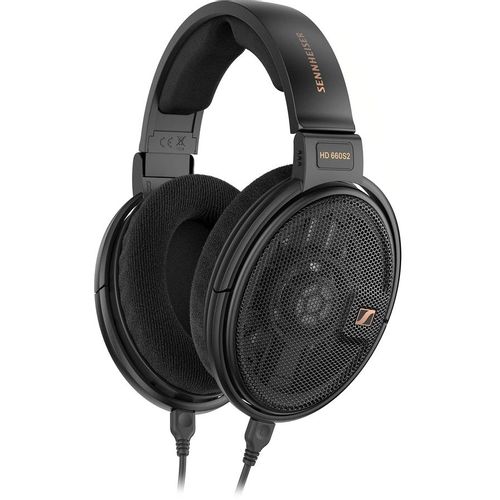 Наушники Sennheiser HD 660S2, 3.5 мм/4.4 мм/6.3 мм, накладные, черный [700240 hd 660s2]