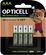 Изображение товара AAA Аккумуляторная батарейка OPTICELL Turbo 6080004,  4 шт. 970мAч