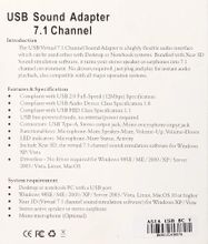 Звуковая карта USB TRAA71