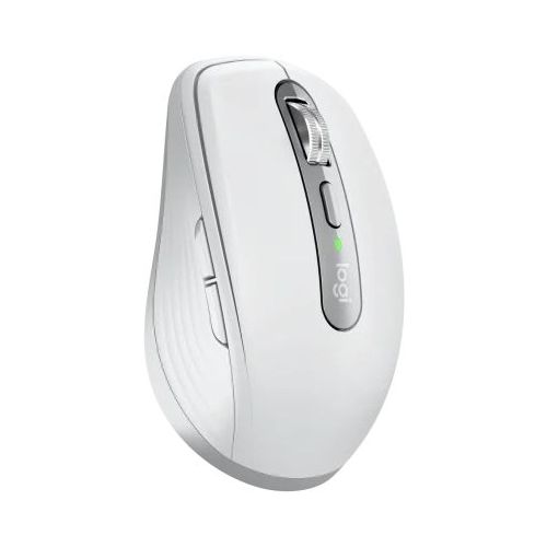 Мышь беспроводная Logitech MX Anywhere 3S, Bluetooth/Радио, оптическая, USB, USB-C, 8000dpi, светло-серый [910-006936]
