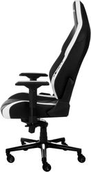 Кресло игровое KARNOX Commander Cr, искусственная кожа, до 180кг, белый
