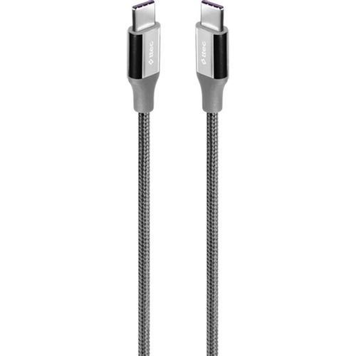 Кабель TTEC 2DK53UG, USB Type-C (m) - USB Type-C (m), 1.5м, серый
